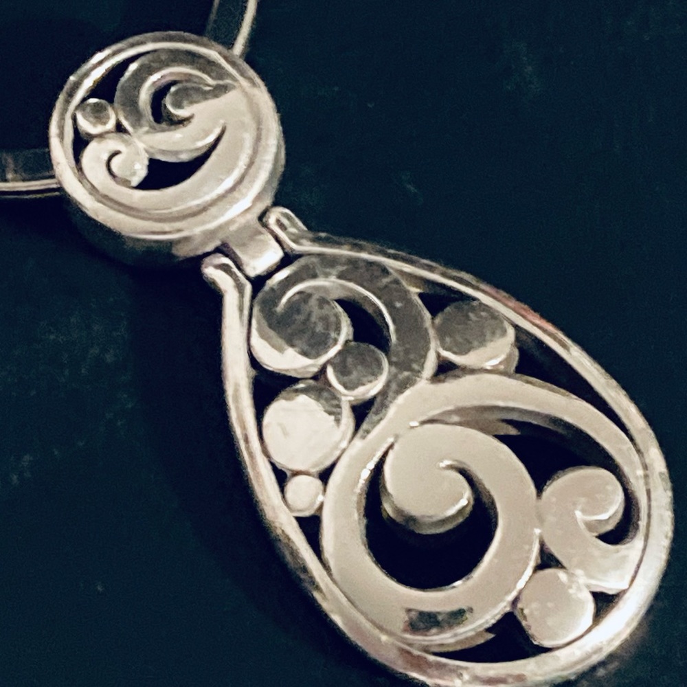 Brighton Contempo key fob silver plated - Picture 8 of 14